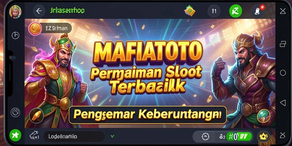 Tampilan menarik dari gameplay MAFIATOTO yang menampilkan keseruan Slot.