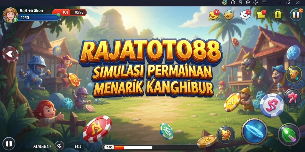 Tampilan gameplay RAJATOTO88 yang seru dan interaktif