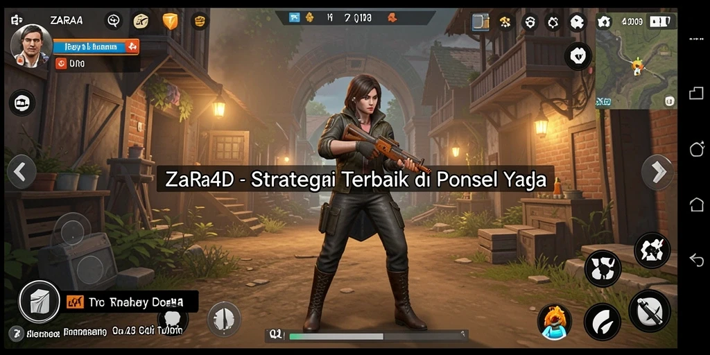 Tangkapan layar menunjukkan aksi strategi dalam ZARA4D.